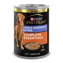 Purina Pro Plan Savor Adult Lamb & Vegetables Entree Slices in Gravy Canned Dog Food, 13-oz, case of 12