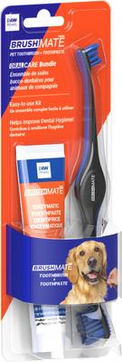 Show full view: Paw Ready BrushMate Toothbrush & Enzymatic Banana Mint Flavor Dog Toothpaste, 70-gram bottle slide 9 of 11