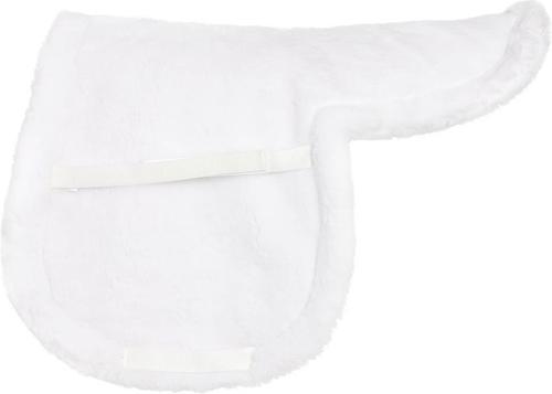 Show full view: TuffRider EquiCool Fleece Hunter Horse Saddle Pad, White, Small slide 2 of 4