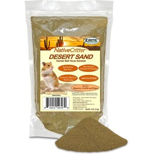 Exotic Nutrition Desert Sand Small Pet Dust Bath, 4.4-lb bag