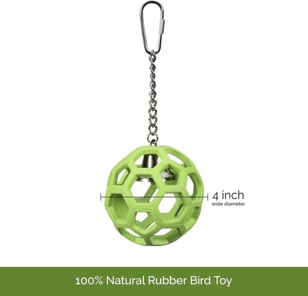 Temporarily Unavailable - JW PET Hol-ee Roller Bird Toy, Color Varies, Large - Chewy.com
