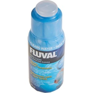 Fluval Quick Clear Cloudy Water Treatment, 4-oz bottle