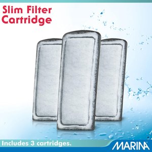 Marina Slim Carbon Filter Cartridge, 3 count