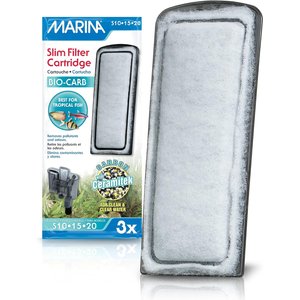 Marina Slim Carbon Filter Cartridge, 3 count