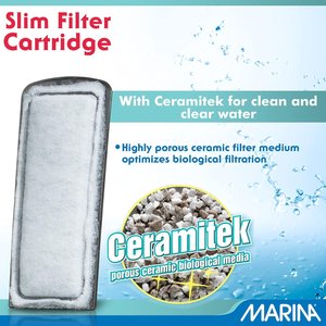 Marina Slim Carbon Filter Cartridge, 3 count