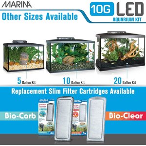 Marina 10G LED Aquarium Kit, 10-gal