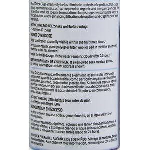 Fluval Quick Clear Cloudy Water Treatment, 4-oz bottle