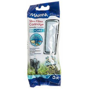 Marina Slim Carbon Filter Cartridge, 3 count