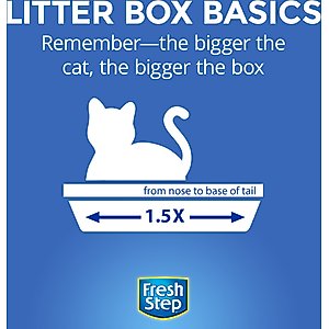 Fresh Step Crystals Scented Non-Clumping Cat Litter, 8-lb bag