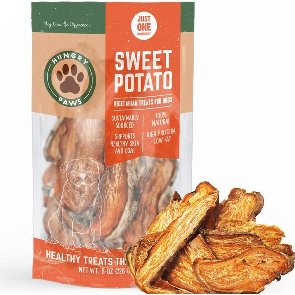 Nom Nom Sweet Potato Chews Dehydrated Dog Treats, 6-oz pouch