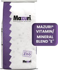 Mazuri Evans Vitamin Mineral Blend E Alpaca Llama Granular Supplement, 25-lb bag