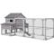 Show in main carousel: Aivituvin AIR46 Large Chicken Coop with Run, 8 to 10 Chicken Capacity slide 1 of 10