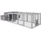 Show in main carousel: Aivituvin AIR45 Large Hen House with Run, 4 to 6 Chicken Capacity slide 1 of 10