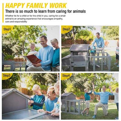 Show full view: Aivituvin AIR27 Chicken Tractor Chicken House, 2 to 4 Chicken Capacity slide 6 of 11