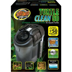 Zoo Med Turtle Clean External Canister Filter, 50-gal