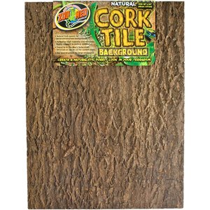 Zoo Med Natural Cork Tile Aquarium Background, 18 x 24-in