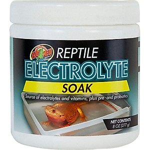 Zoo Med Electrolyte Soak Reptile Supplement, 8-oz jar