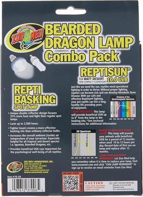 Show full view: Zoo Med Bearded Dragon Lamp Combo Pack slide 4 of 9