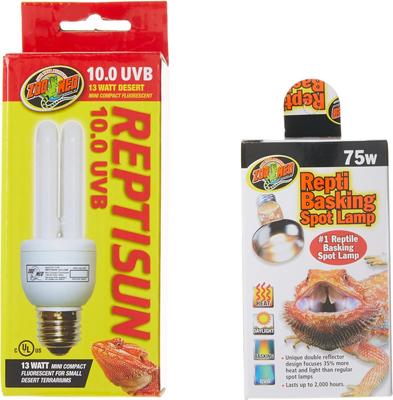 Show full view: Zoo Med Bearded Dragon Lamp Combo Pack slide 2 of 9