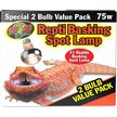 Show in main carousel: Zoo Med Repti Basking Reptile Spot Lamp, 75-watt, 2 count slide 4 of 12
