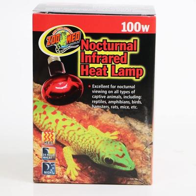 Show full view: Zoo Med Nocturnal Infrared Reptile Heat Lamp, 100-Watt slide 4 of 9