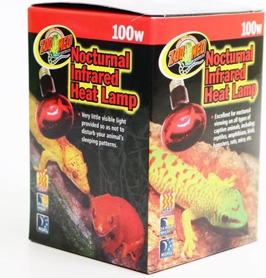 Show full view: Zoo Med Nocturnal Infrared Reptile Heat Lamp, 100-Watt slide 3 of 9