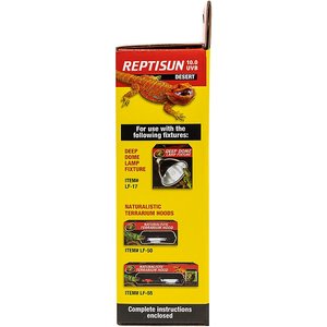 Zoo Med ReptiSun 10.0 UVB Compact Fluorescent Reptile Lamp, 26-Watt