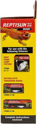 Show full view: Zoo Med ReptiSun 10.0 UVB Compact Fluorescent Reptile Lamp, 26-Watt slide 6 of 11