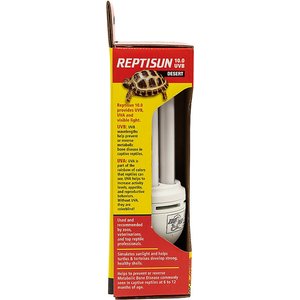 Zoo Med ReptiSun 10.0 UVB Compact Fluorescent Reptile Lamp, 26-Watt