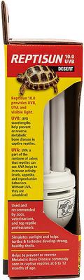 Show full view: Zoo Med ReptiSun 10.0 UVB Compact Fluorescent Reptile Lamp, 26-Watt slide 5 of 11
