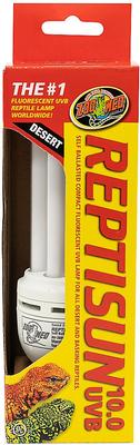 Show full view: Zoo Med ReptiSun 10.0 UVB Compact Fluorescent Reptile Lamp, 26-Watt slide 2 of 11