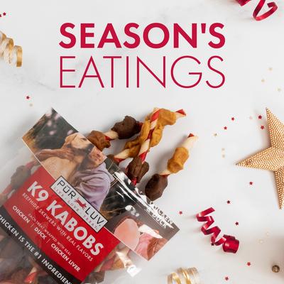 Show full view: Pur Luv K9 Kabob Real Chicken & Duck Dog Treats, 12-oz bag slide 3 of 11