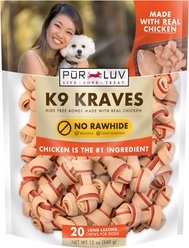 Pur Luv K9 Kraves Chicken Dog Treats, 20 count slide 1 of 9