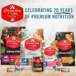 Chicken Soup for the Soul Classic Cuts in Gravy Turkey & Sweet Potato Recipe Adult Dog Food, 13-oz can, case of 12 slide 2 of 6