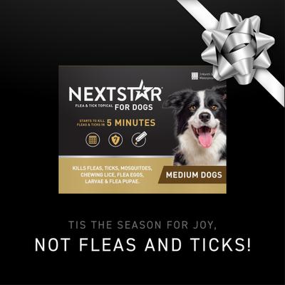Show full view: NextStar Flea & Tick Spot Treatment for Medium Dogs, 23-44 lbs, 1 Dose (1-mos. supply) slide 2 of 9