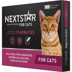 NextStar Fast Acting Cat Flea & Tick Treatment