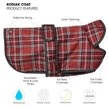 PetRageous Design Red Plaid Unisex Adult PJ Bottoms