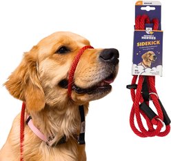 Heather's Heroes The Sidekick Transitional Dog Training Leash, Red, Regular: 6-ft long, 3/8-in wide