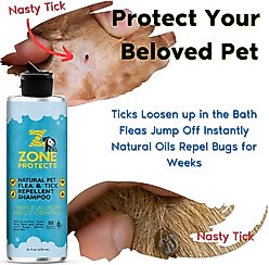 Zone Protects Pets Natural Flea & Tick Repellent Shampoo, 16-oz bottle, 1 count slide 2 of 5