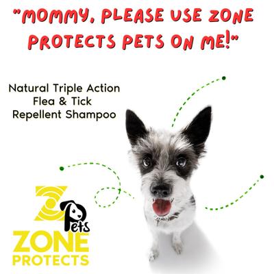 Show full view: Zone Protects Pets Natural Flea & Tick Repellent Shampoo, 16-oz bottle, 1 count slide 2 of 5