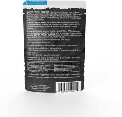 Show full view: Jurassic Natural Super Fresh Riceworm, 0.53-oz slide 2 of 2