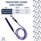 Show in main carousel: Hamilton A Day Together Luxury Paracord Rope Nylon with Padded Neoprene Handle Dog Leash, Purple, Medium/Large: 5-ft long, 1-in wide slide 3 of 6