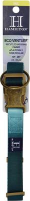 Show full view: Hamilton Eco Venture Recycled Ombre Adjustable Standard Dog Collar, Sage, Medium/Large: 18 to 26-in neck, 1-in wide slide 3 of 8