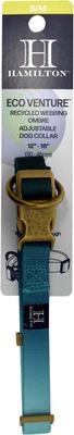 Show full view: Hamilton Eco Venture Recycled Ombre Adjustable Standard Dog Collar, Sage, Small/Medium: 12 to 18-in neck, 5/8-in wide slide 4 of 9