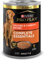 Purina Pro Plan Savor Adult Grain-Free Classic Chicken & Carrots Entree Canned Dog Food, 13-oz, case of 12