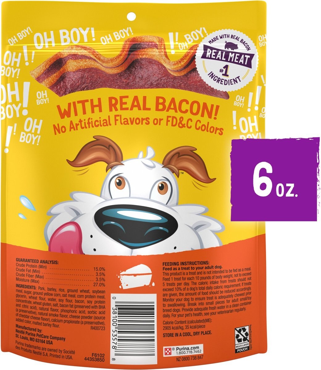 Pet Magasin Wavy Bacon & Cheese Strips Dog Treats