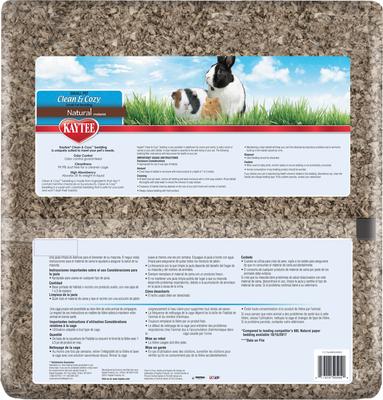 Show full view: Kaytee Clean & Cozy Natural Small Animal Bedding, 72-L slide 8 of 13