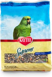 Kaytee Supreme Parrot Food, 5-lb bag