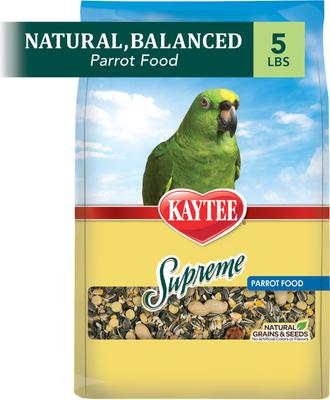 Show full view: Kaytee Supreme Parrot Food, 5-lb bag slide 5 of 6