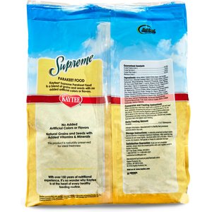 Kaytee Supreme Parakeet Food, 5-lb bag